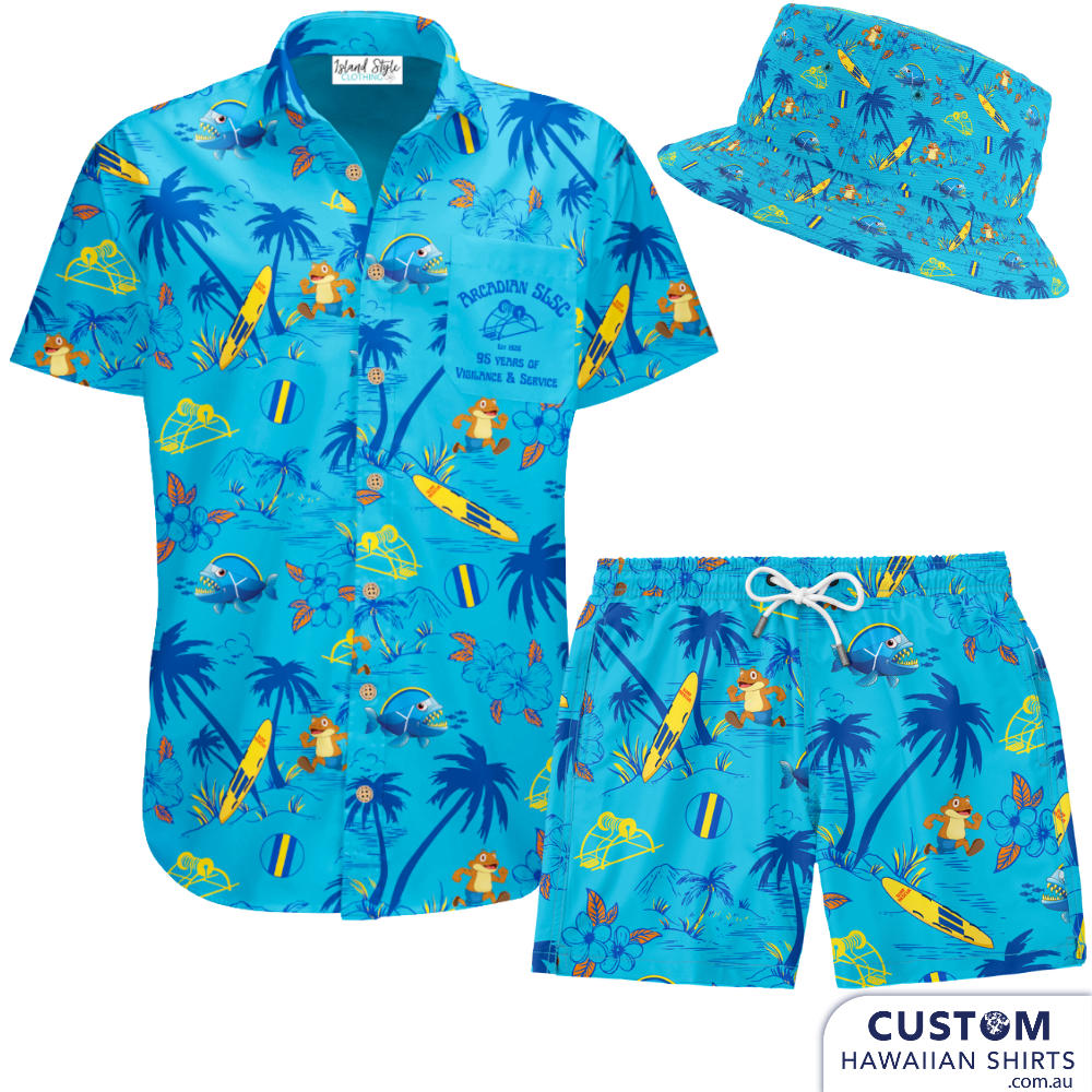 Arcadian SLSC, FNQ - Customised Surf Club Long Sleeve Shirts
