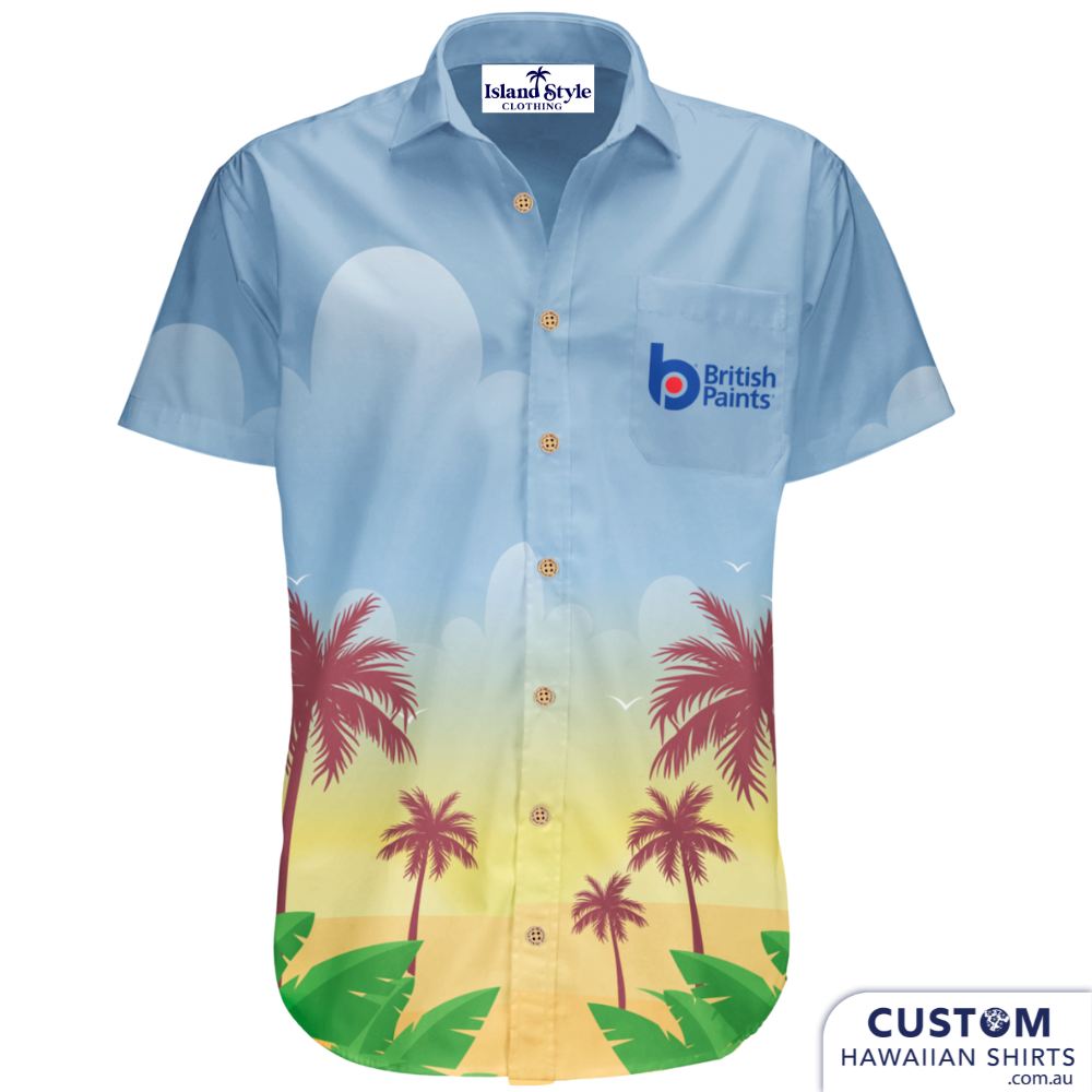 British Paints - Custom Hawaiian Shirts