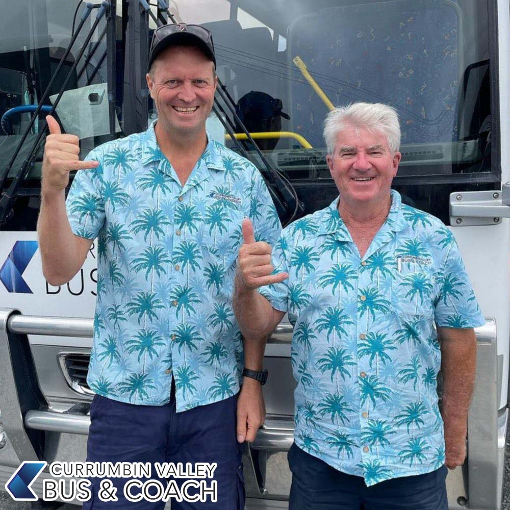 Currumbin Valley Bus & Coach Uniforms QLD - Island Blues Shirts