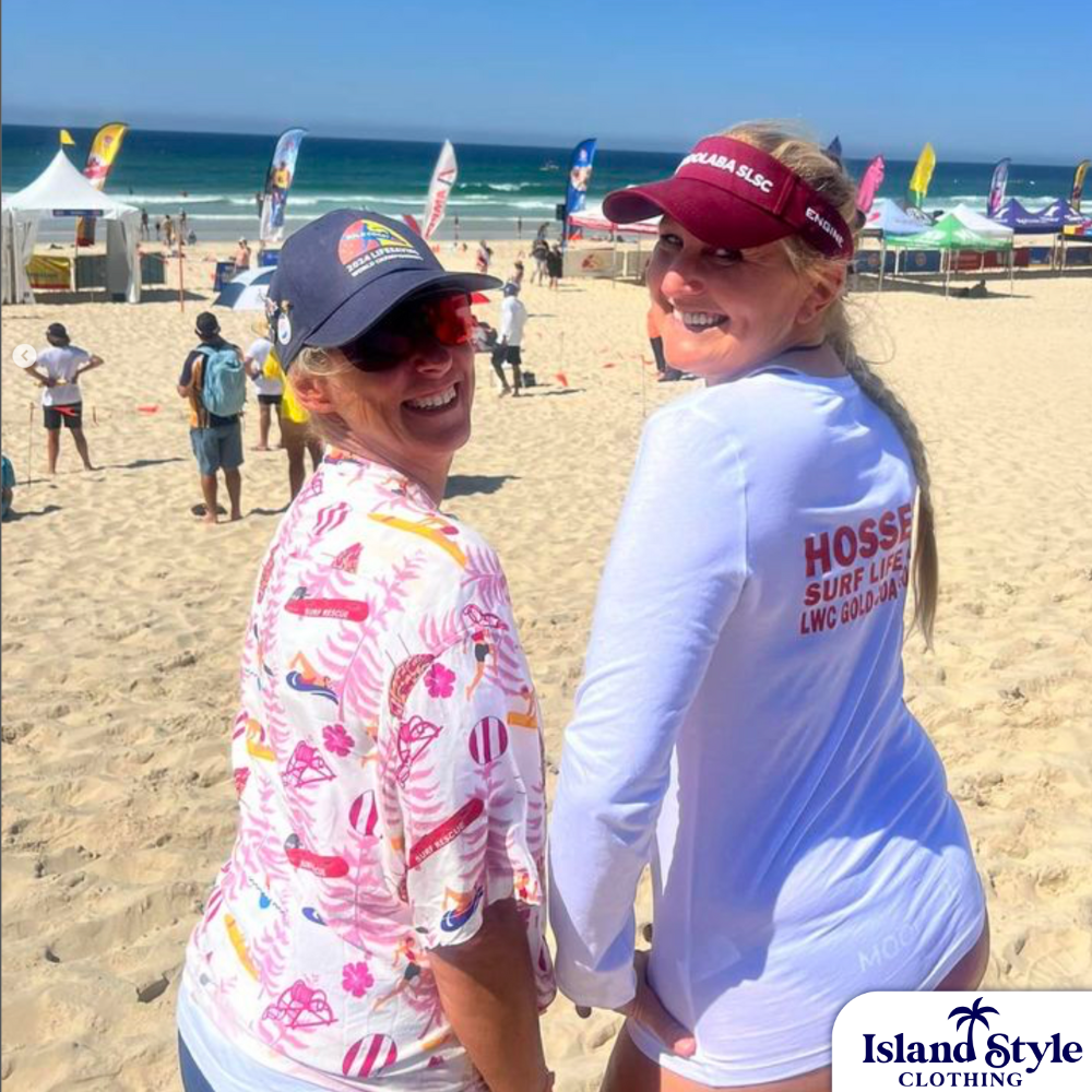 Mooloolaba Surf Life Saving Club on Sunshine Coast, Queensland custom long sleeve shirts for the 'Aussies' a national event in 2024.&nbsp;