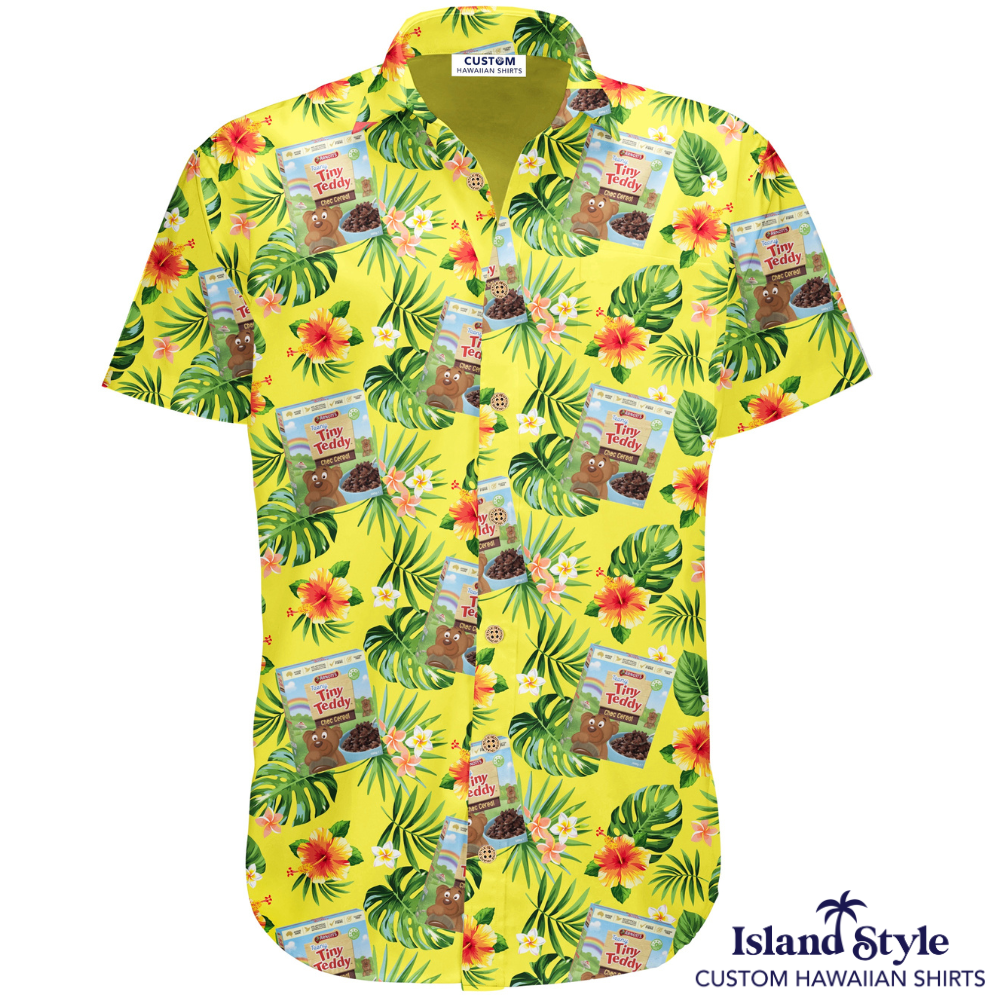 Arnott's National Sales Conference ordered some stand-out Custom Hawaiian Conference Shirts. We made shirts for many of their very well known brands and Aussie classics. Monte Carlos, Salada, Shapes, Tim Tams and Tiny Teddys.