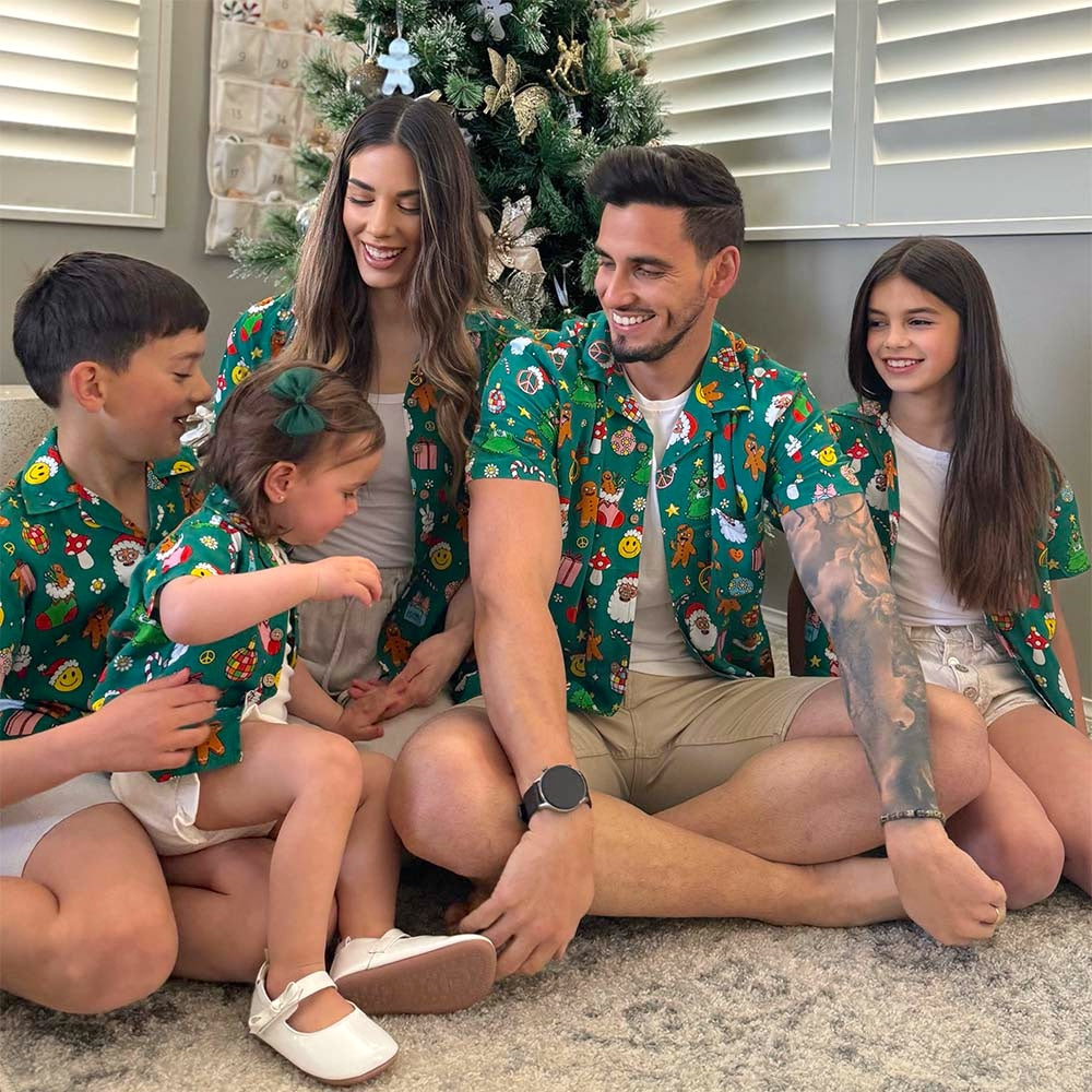 Christmas Outfits Family Matching Christmas Sets Island Style Clothing