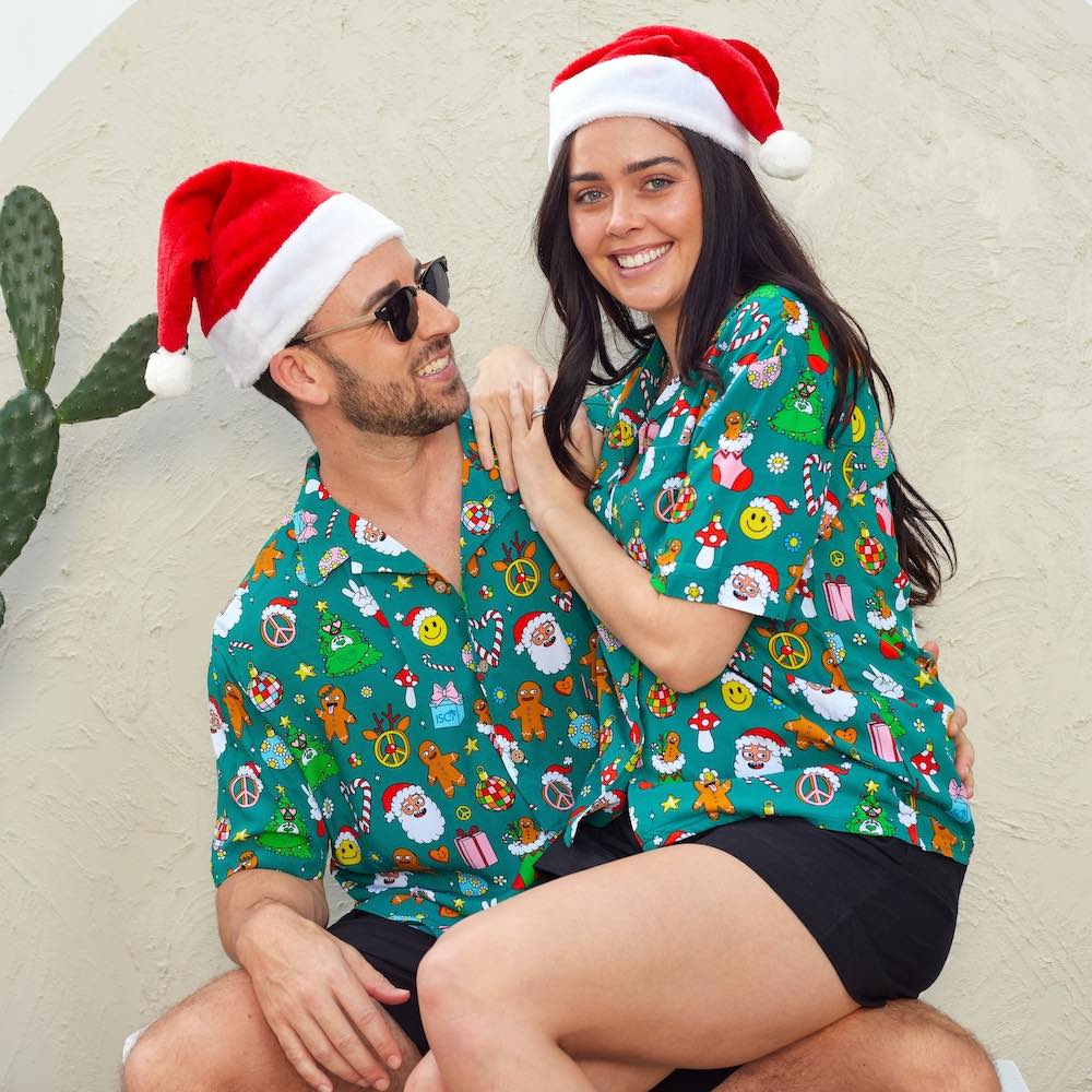 Cute matching christmas outfits for couples hotsell