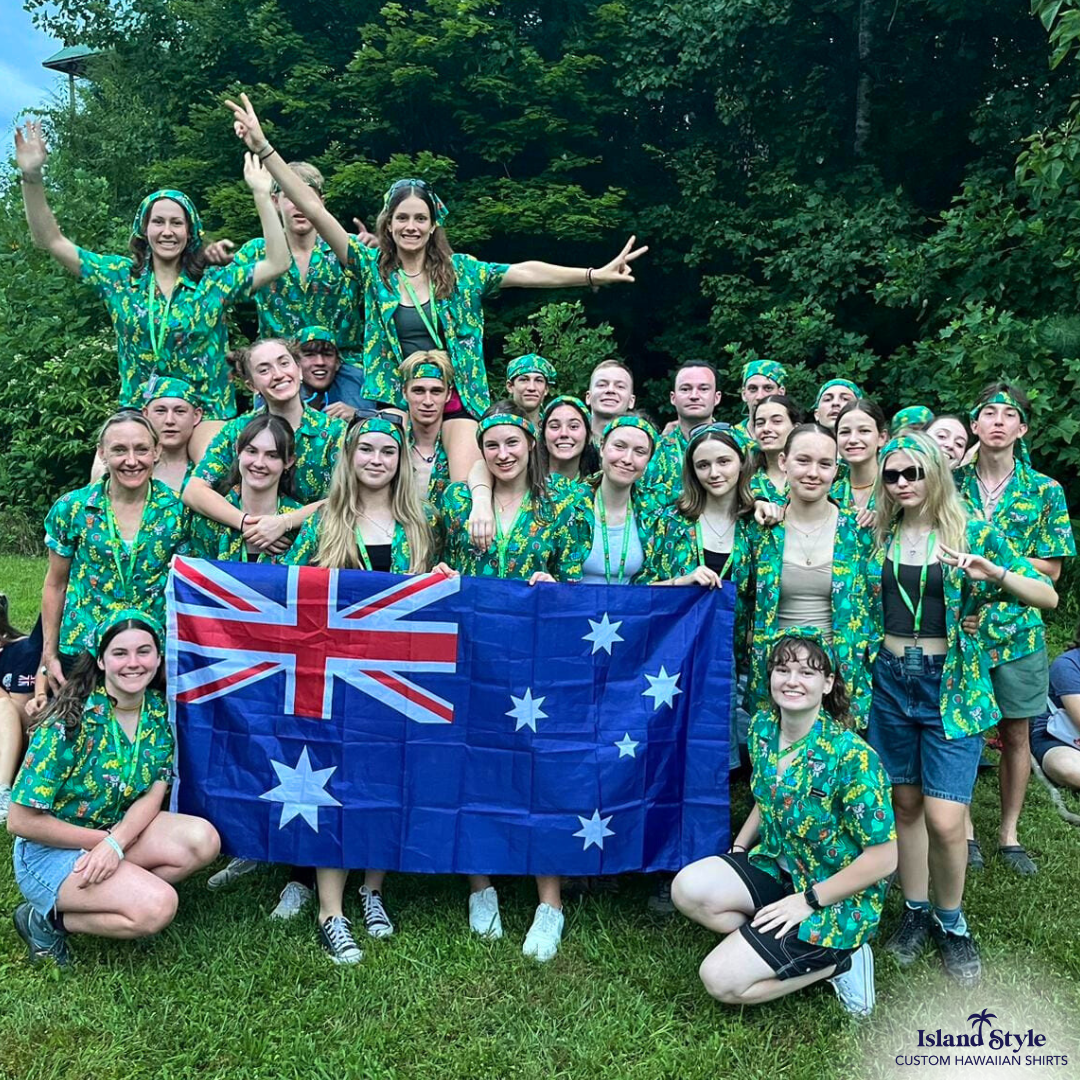 ZHP Australia Scouts Group | USA Jamboree. Custom Shirts & Scarves