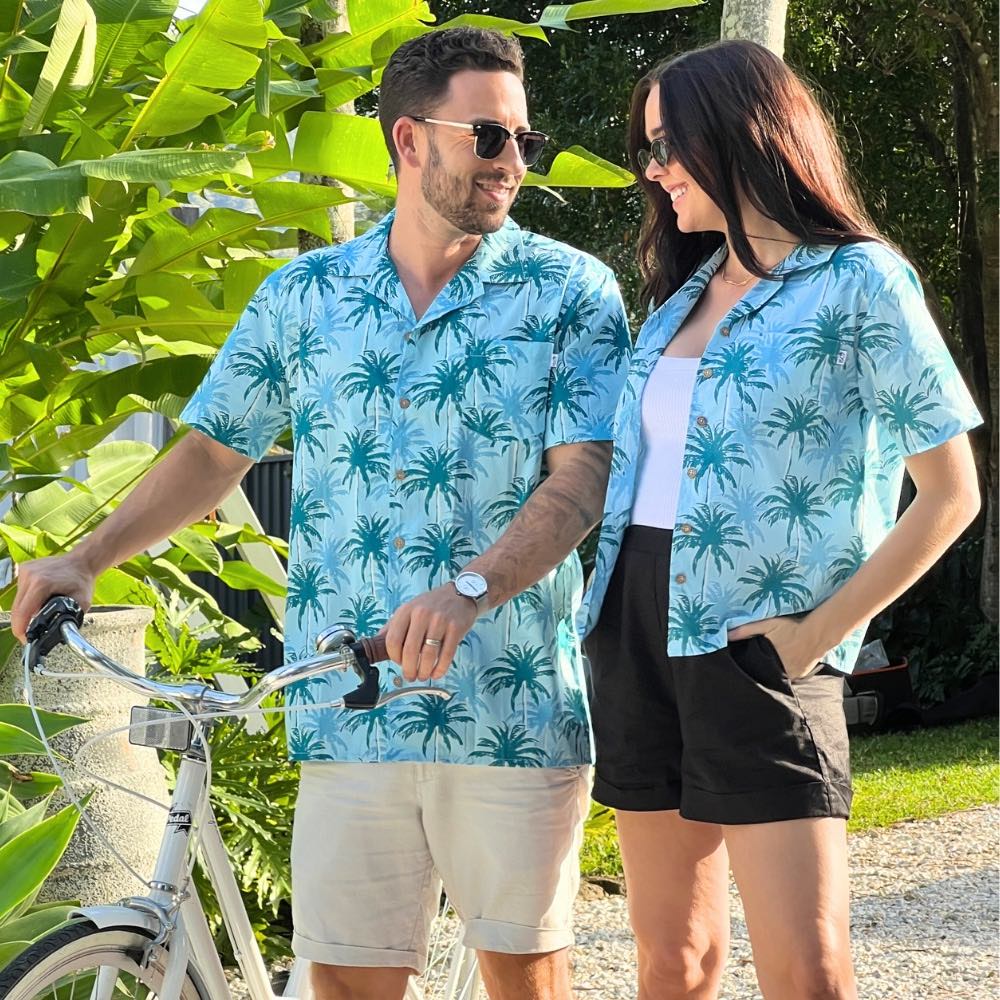 Island Blues Mens & Womens Shirts | Hawaiian Uniform Shirts