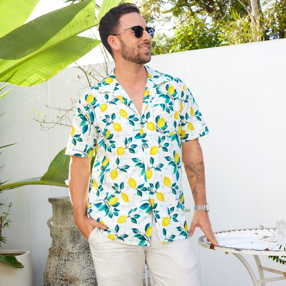 Main Squeeze - Mens Hawaiian Shirt