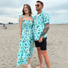 Under The Sea - Mens Shirt & Womens Dress Couples Set