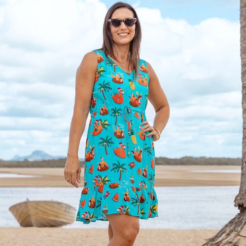 Christmas Pool Party - Womens Festive Dress